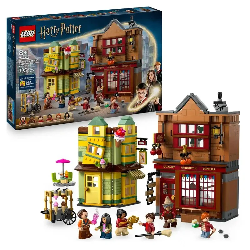 Harry Potter™ 76452 Quality Quidditch Supplies and Ice Cream Parlour