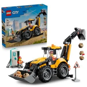 LEGO® City 60480 Yellow Loader with Excavator