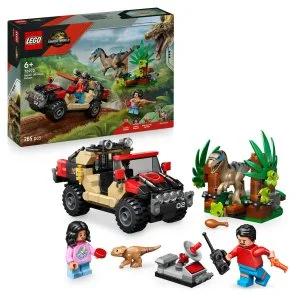 LEGO® Jurassic World 76972 Escape from the Raptor in an Off-Road Vehicle