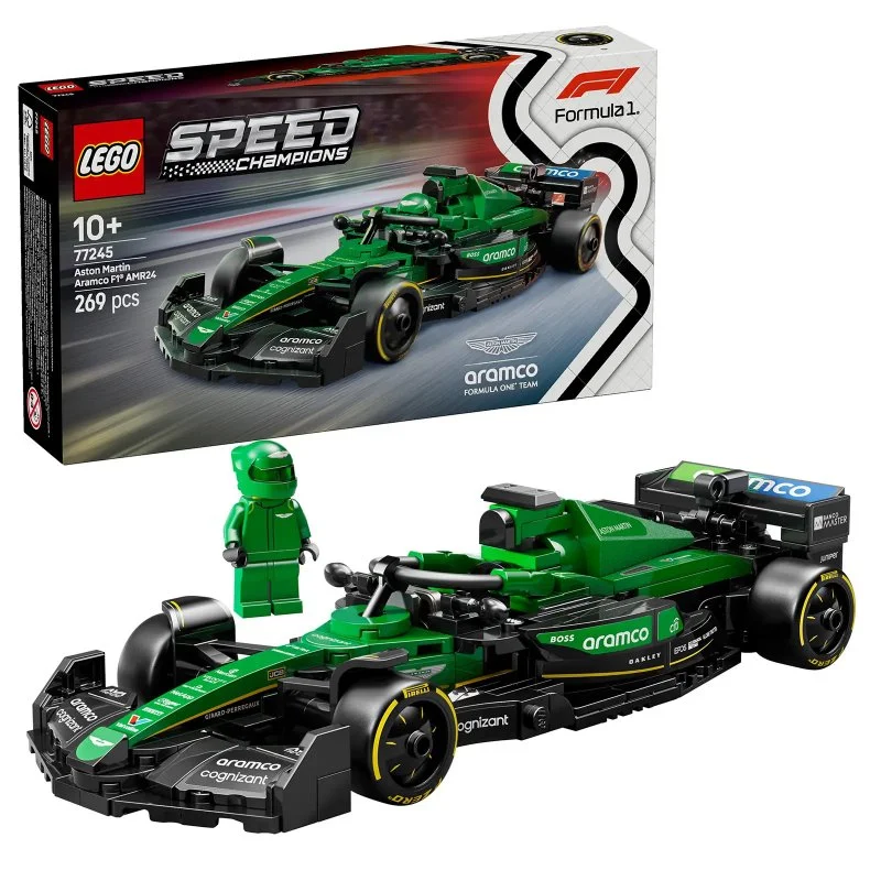 Speed Champions 77245 Aston Martin Aramco F1® AMR24 Race Car