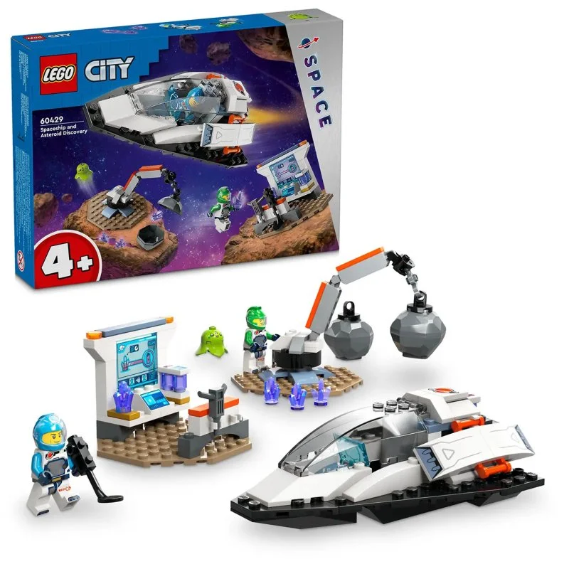City 60429 Spaceship and Asteroid Discovery