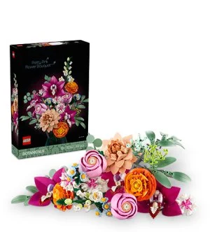 LEGO® Botanicals 10342 Beautiful Bouquet of Pink Flowers