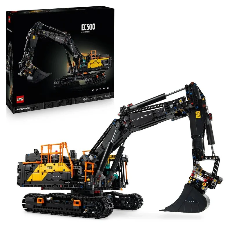 Technic 42215 Volvo EC500 Hybrid Excavator