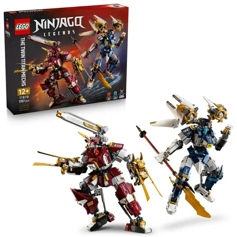 NINJAGO® 71870 Pair of Titan Mechs
