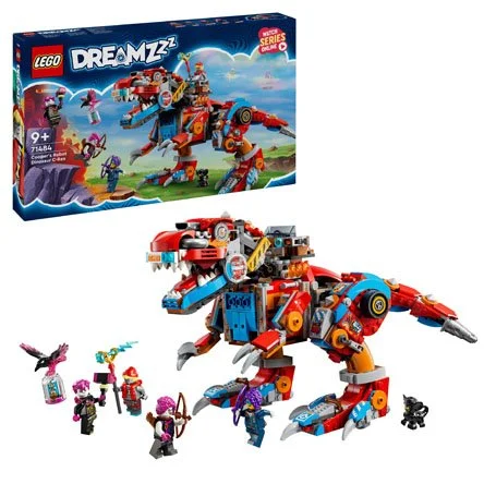 DREAMZzz™ 71484 Cooper and his robotic dinosaur C-rex