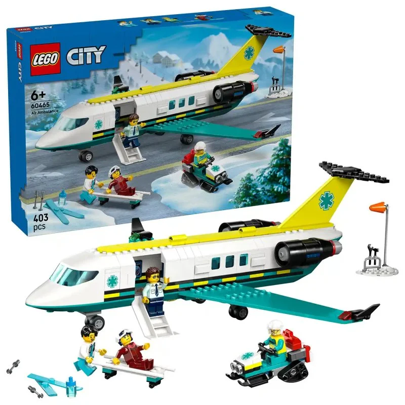 City 60465 Emergency Rescue Plane