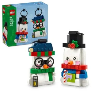 LEGO® 40812 Decorative Snowmen, Christmas Decoration