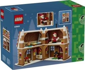 LEGO® 40809 Christmas Gingerbread House, Christmas Gift for Children