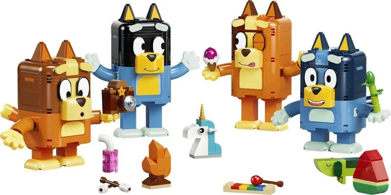 Bluey 11217 Bluey and Her Family Building Blocks