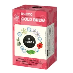 LEROS Bucco Cold Brew Herbal Blend - Infusion Bags (20 x 1.5 g) - for Iced Tea Preparation