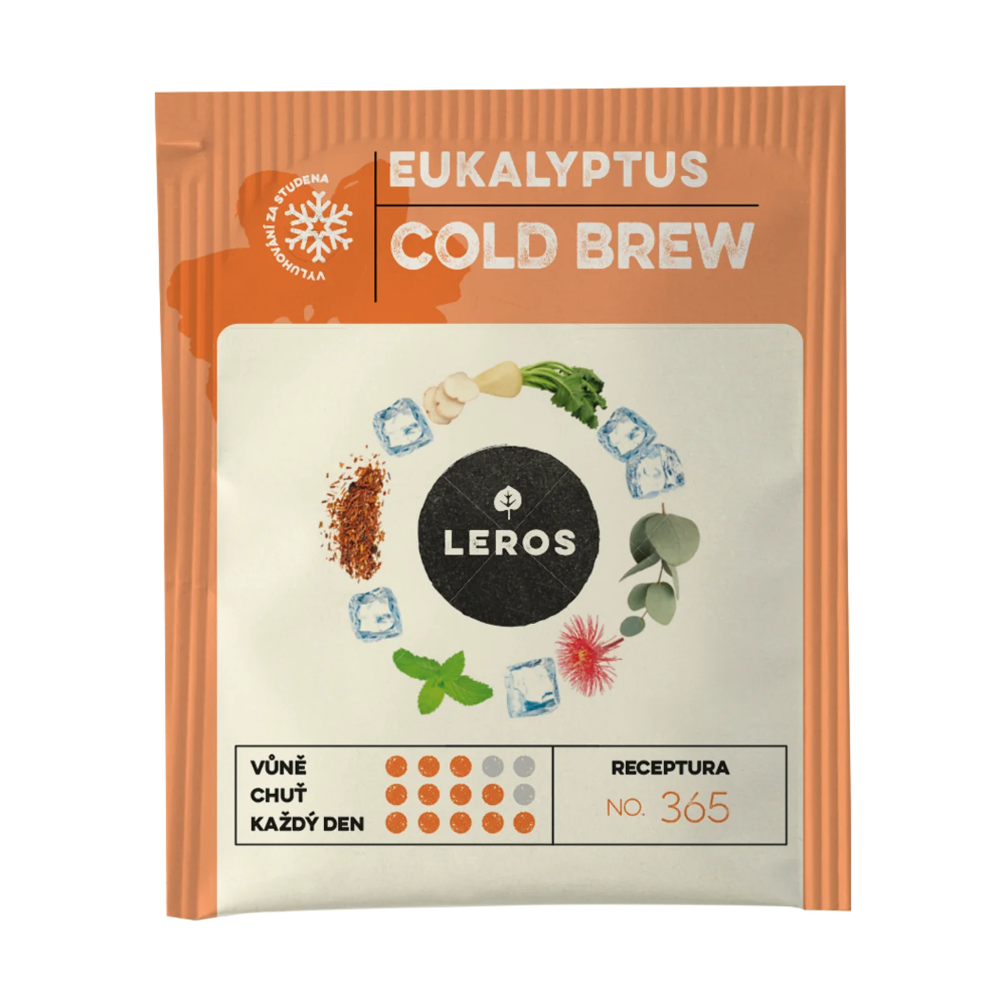 LEROS Eucalyptus Cold Brew Herbal Blend - Infusion Bags (20 x 1.8 g) - for Preparing Iced Tea