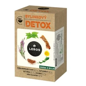 LEROS Herbal Tea Herbal Detox - Tea Bags (20 x 1.5 g) - for Body Cleansing