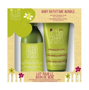 Little Green BABY Bathtime Bundle Box gift set for children +180 ml