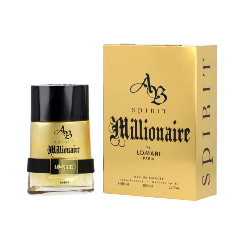 AB Spirit Millionaire Eau de Toilette for Men 100 ml