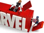 Marvel 76313 MARVEL Logo and Minifigures