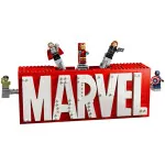 Marvel 76313 MARVEL Logo and Minifigures