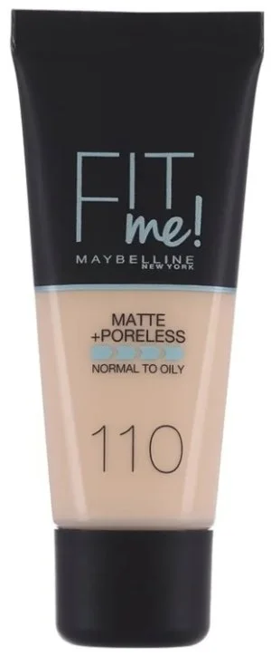 Maybelline Fit Me! Matte + Poreless - 110 Porcelain