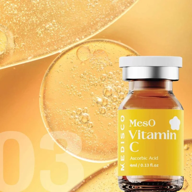 Meso Vitamin C Serum for Microneedling Mesotherapy System 5x 5 x 4 ml