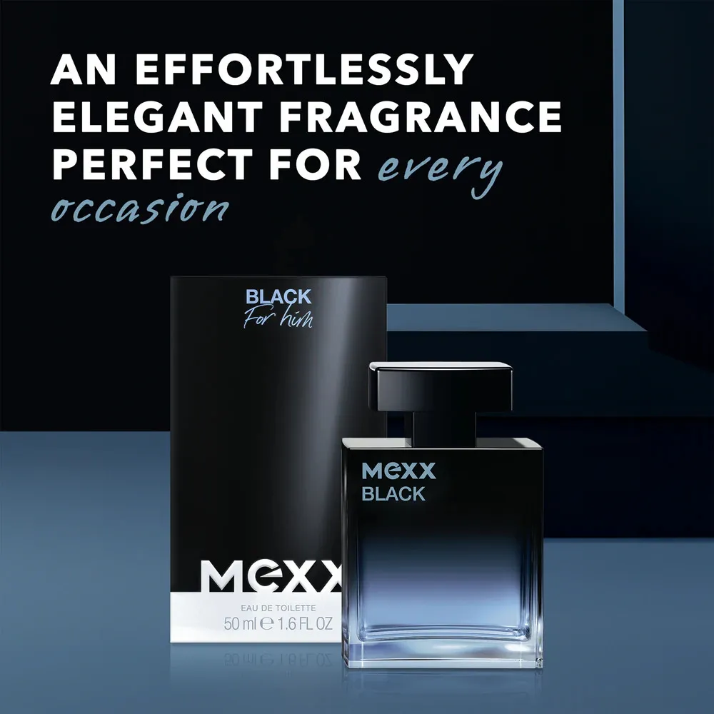 Black Man Eau de Parfum for Men 50 ml