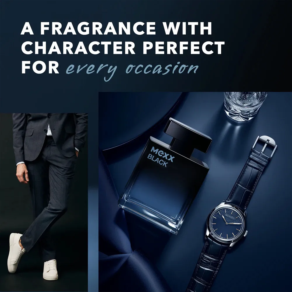Black Man Eau de Parfum for Men 50 ml