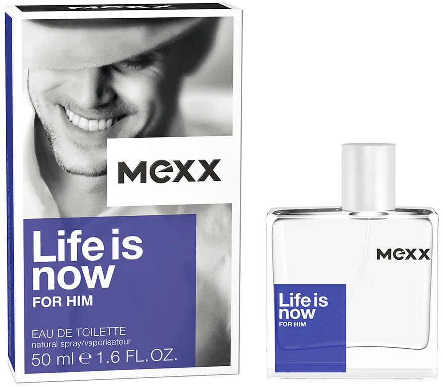Mexx Life Is Now For Him Eau de Toilette for Men 50 ml