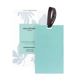 Millefiori Patchouli Smeraldo Scented Cards 3 pcs