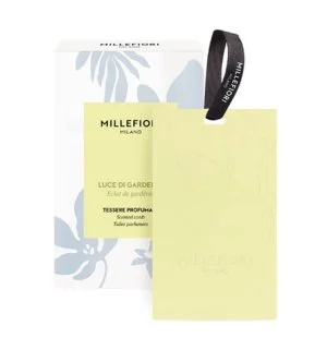 Millefiori Luce di Gardenia scented card 3 pcs
