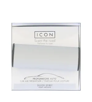 Millefiori Icon Classic Silver Spirit car fragrance silver
