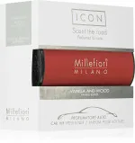 Icon Classic Vanilla and Wood car fragrance Millefiori Icon Classic Vanilla and Wood vůně do auta