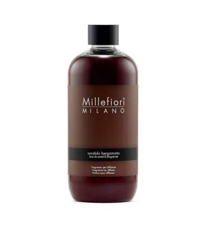 Millefiori Milano Sandalo Bergamotto aroma diffuser refill 500 ml