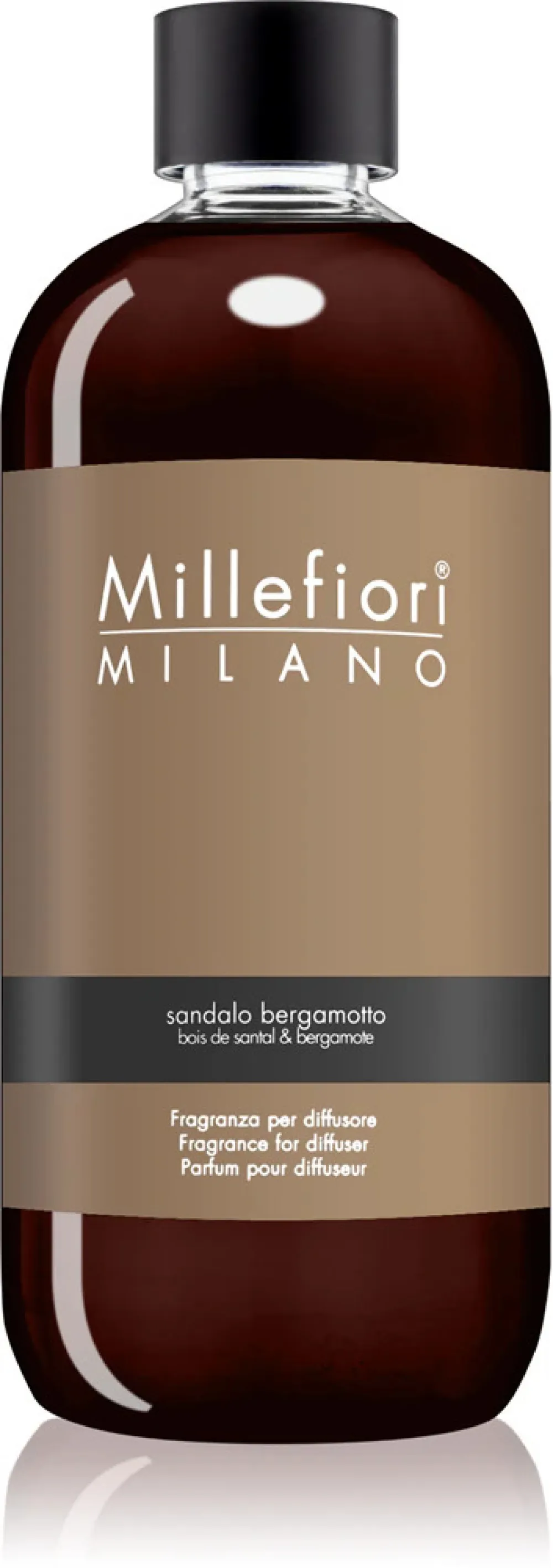 Milano Sandalo Bergamotto aroma diffuser refill 500 ml