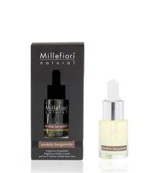 Millefiori Natural Sandalo Bergamotto fragrance oil 15 ml