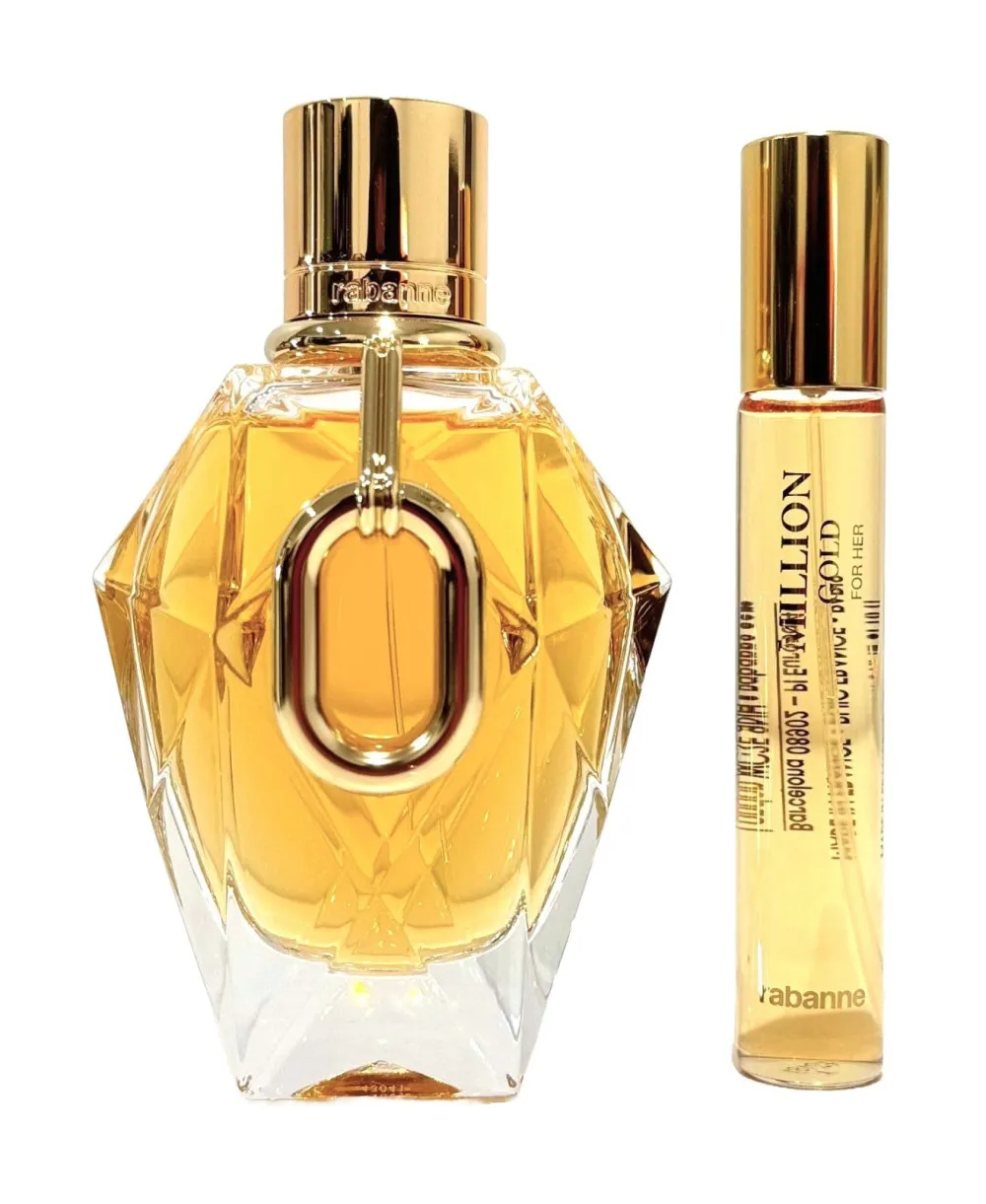 Million Gold For Her 90 ml + EDP Eau de Parfum for Women 20 ml