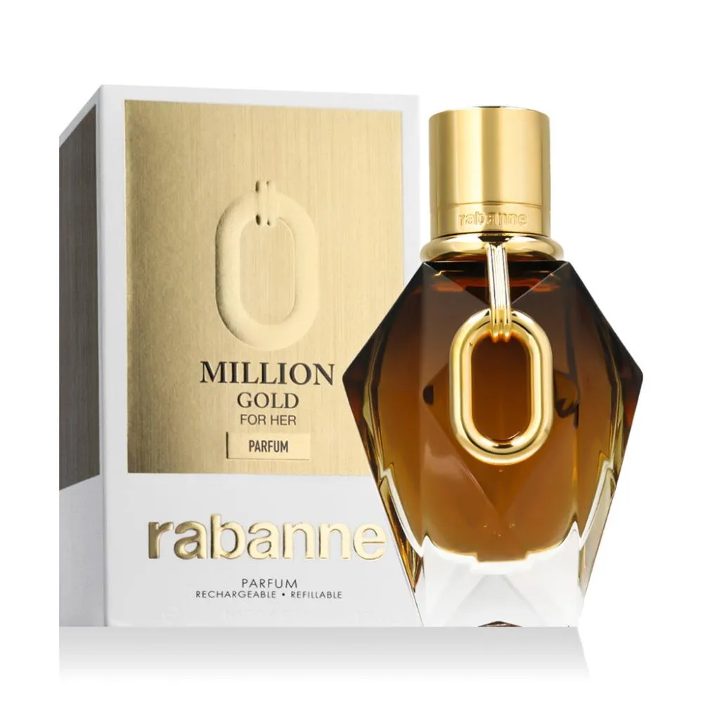 Million Gold For Her refillable perfume for women 50 ml
