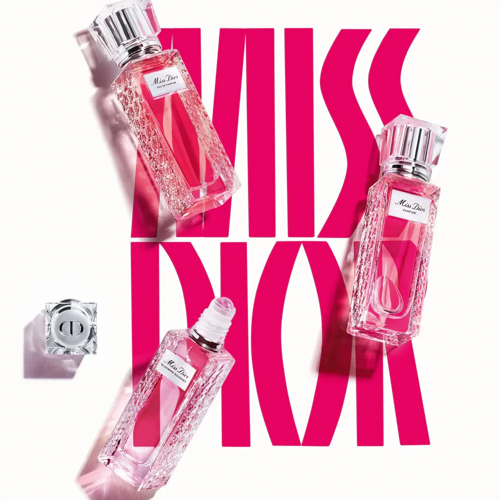 Miss Dior Eau de Parfum Roller-Pearl Roll-On Perfume for Women 20 ml