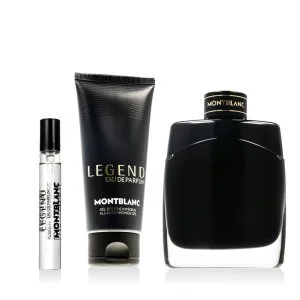 Montblanc Legend Eau de Parfum for Men 100 ml + EDP Mini 7.5 ml + Shower Gel