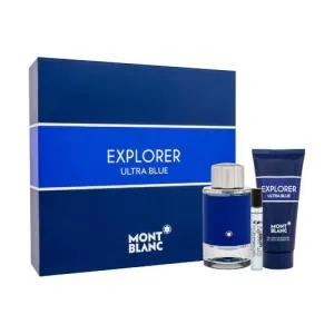 Montblanc Explorer Ultra Blue EDP 100 ml + EDP MINI 7.5 ml + SG for body and hair 100 ml M