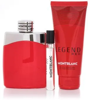 Montblanc Legend Red EDP 100 ml + EDP MINI 7.5 ml + SG for body and hair 100 ml M