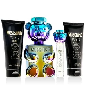 Moschino Toy 2 Pearl Eau de Parfum Unisex 100 ml + EDP Mini 10 ml + Body Lotion 100 ml + Shower Gel