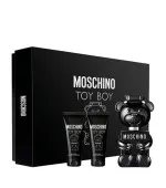 Toy Boy gift set for men includes Eau de Parfum 50 ml + Shower Gel 50 ml + After Shave Balm 50 ml 50 ml + sprchový gel 50 ml + balzám po holení 50 ml