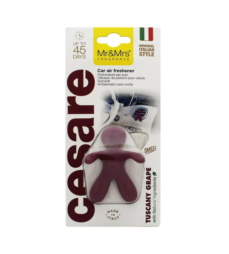 Cesare Tuscany Grape car air freshener purple