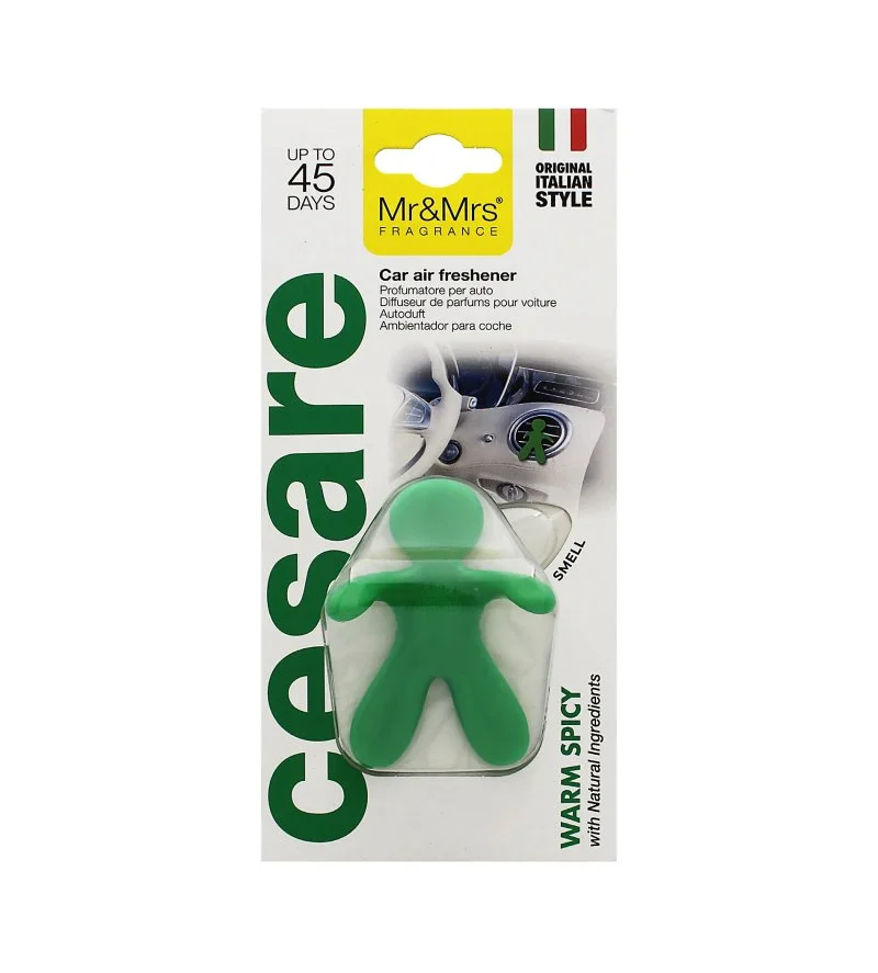 Cesare Warm Spicy car air freshener green