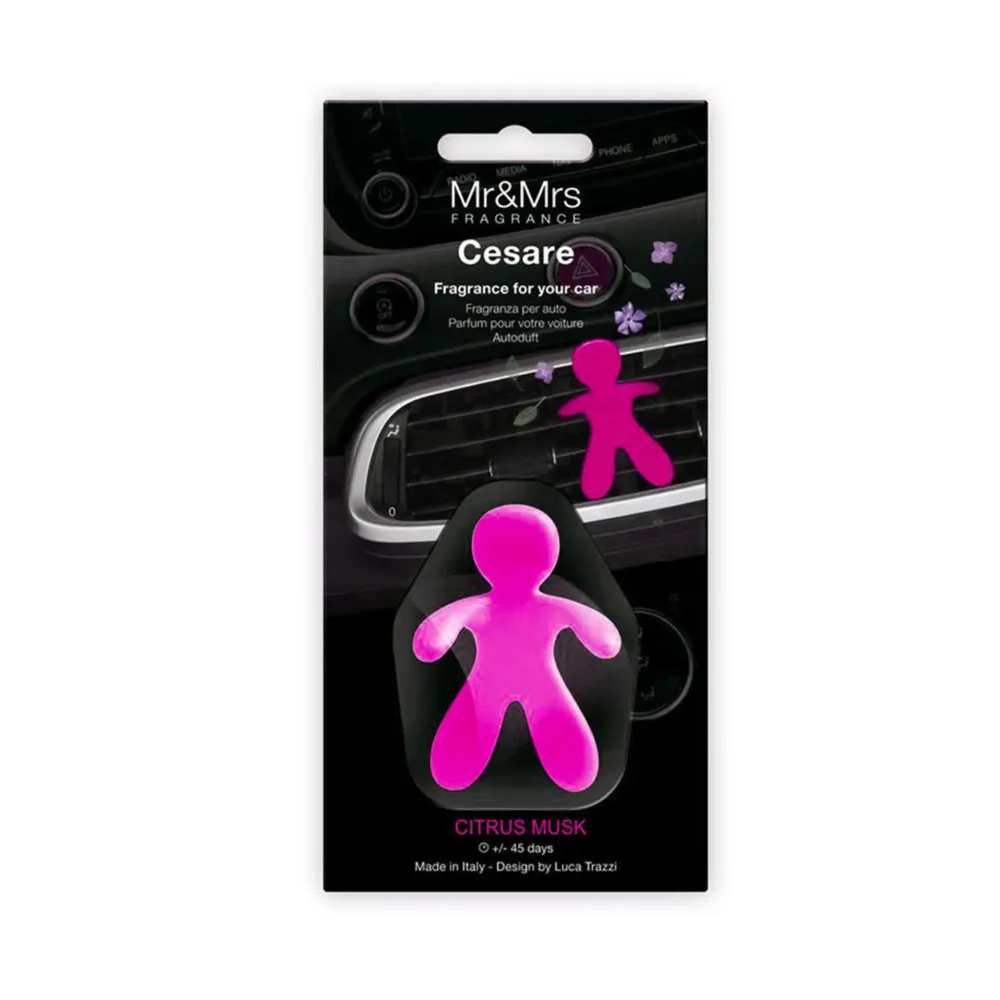Cesare Citrus & Musk car fragrance Mr&Mrs Fragrance Cesare Citrus & Musk vůně do auta