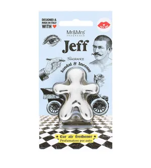 Mr&Mrs Fragrance Jeff Sandal & Incense Car Fragrance
