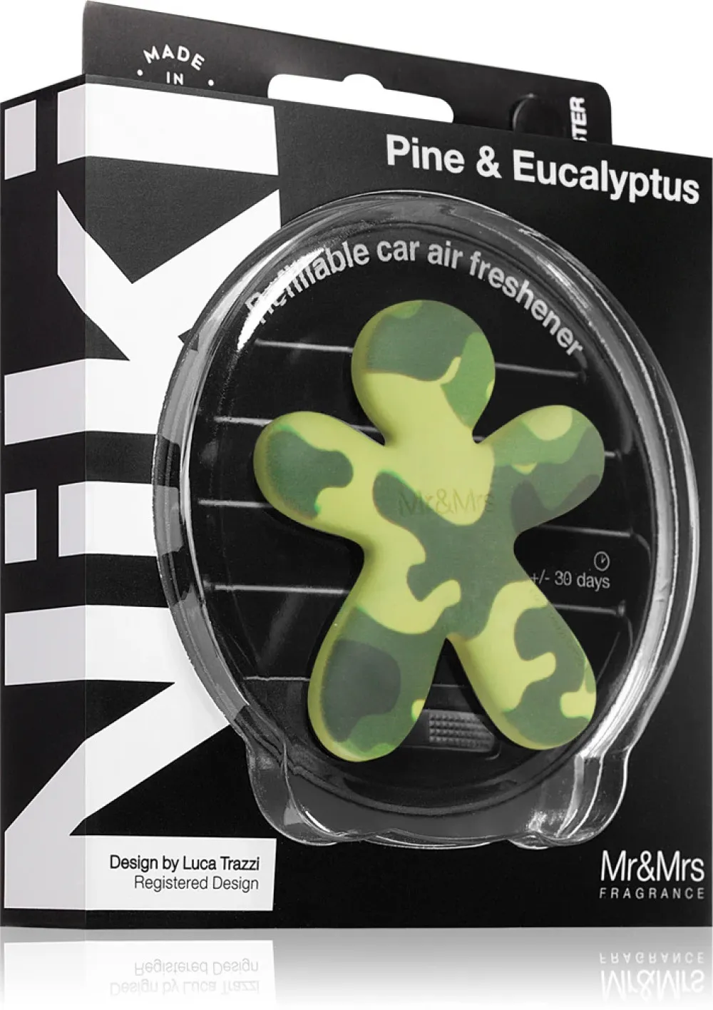 Niki Pine & Eucalyptus Car Fragrance Mr&Mrs Fragrance Niki Pine & Eucalyptus Vůně do auta