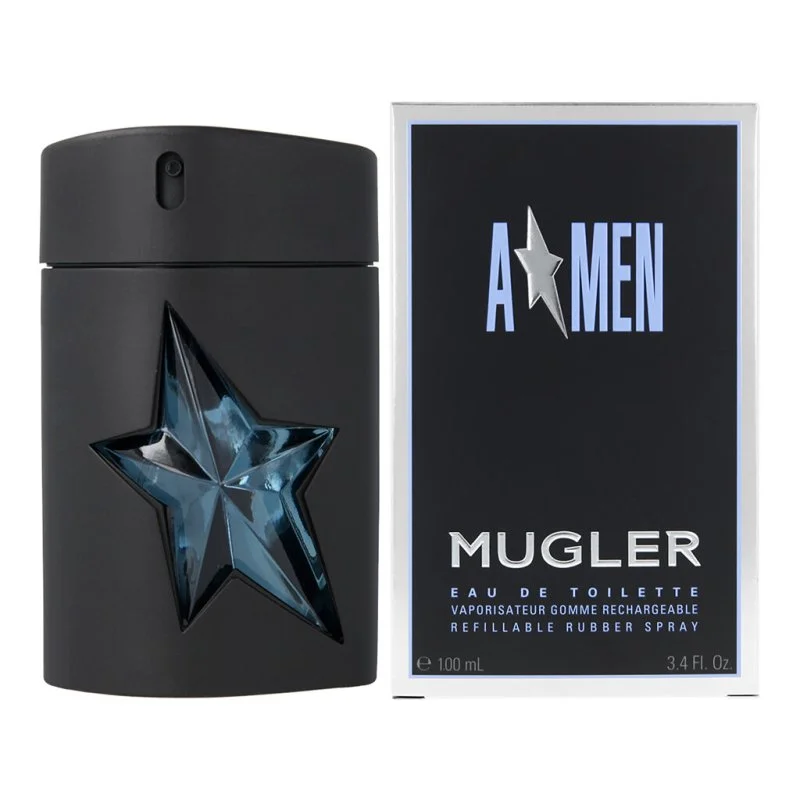 A*Men Rubber Flask refillable Eau de Toilette for men 100 ml