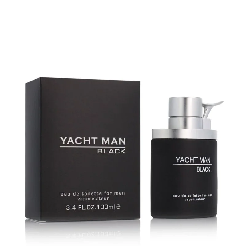 Yacht Man Black Eau de Toilette for Men 100 ml
