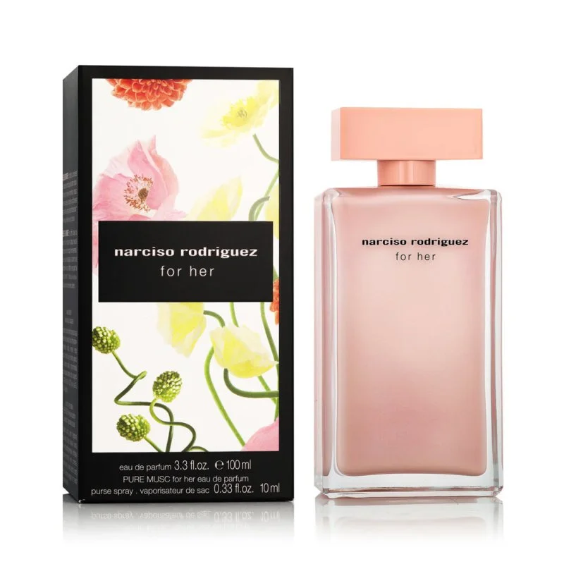 For Her 100 ml + EDP Mini Pure Musc Eau de Parfum for women 10 ml
