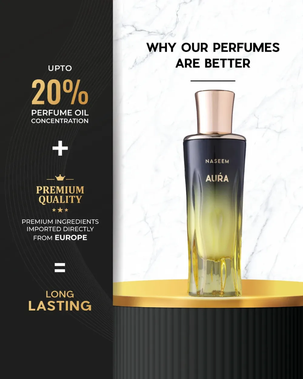 Aura Aqua Eau de Parfum for Women 80 ml