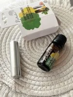 Natasha Aromatherapy Set with Inhaler - Clear Mind - Fresh Orange, Peppermint and Rosemary